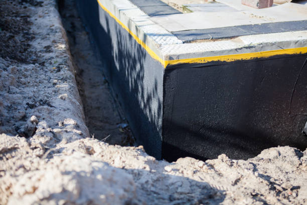 Professional Waterproofing technician working in Townsend, TN